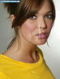 Mandy Moore Facial Cumshot 001