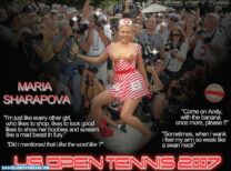 Maria Sharapova Costume Public Naked 001