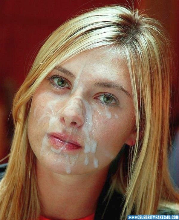 Maria Sharapova Fake, Cum Facial, Cumshot, Porn