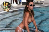 Mariah Carey Pool Nude 001