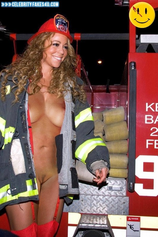 Mariah Carey Fake, Pantiless, Public, Tits, Porn