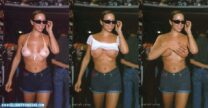 Mariah Carey Topless Public 001