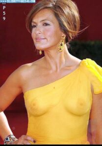 Mariska Hargitay Red Carpet Event See Thru Nudes 001