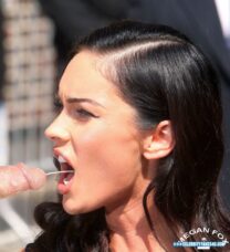 Megan Fox Public Swallowing Cumslut Sex 001