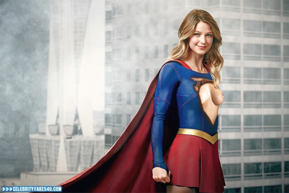 Melissa Benoist Fake, Horny, Supergirl, Tits, Porn