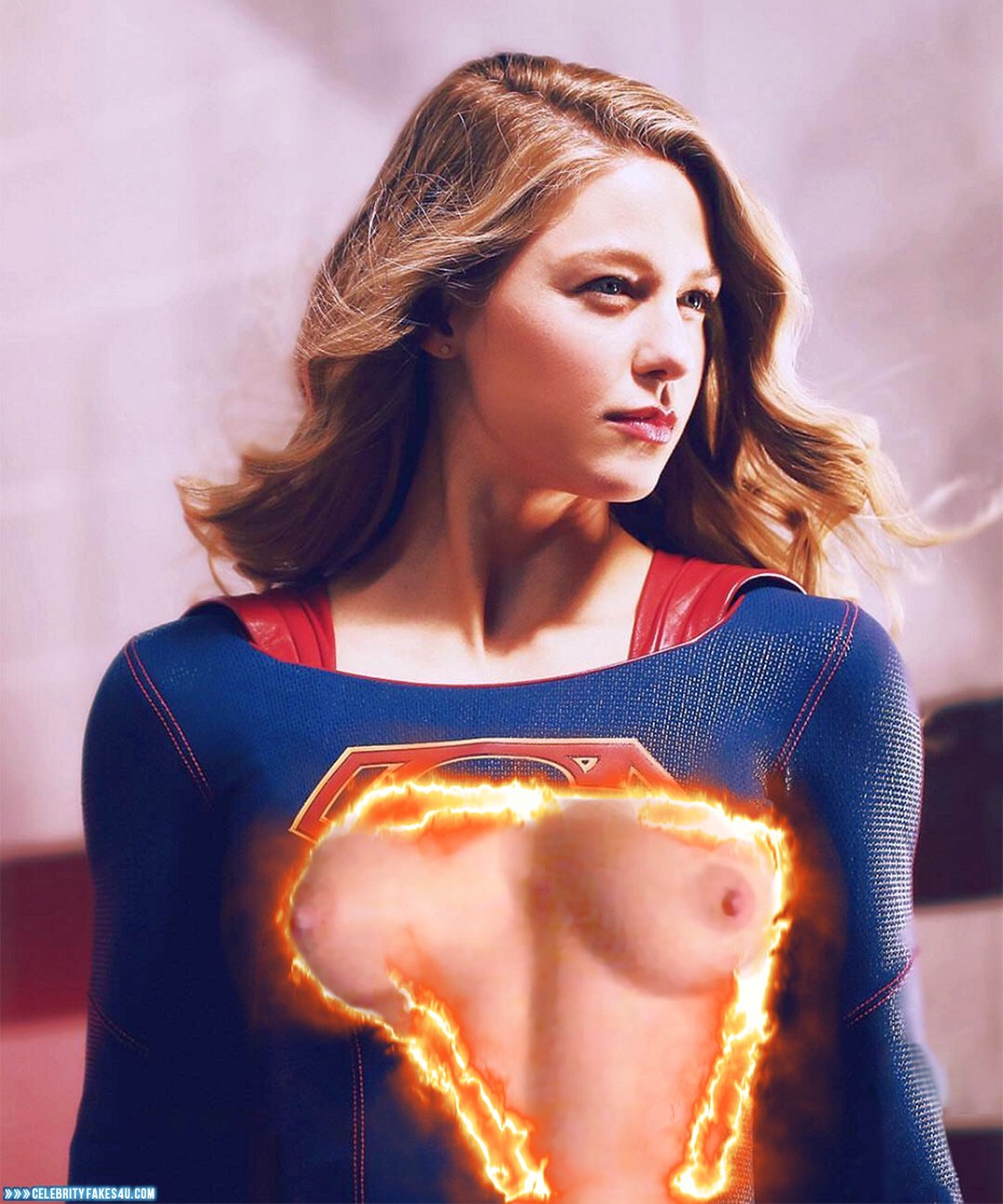 Melissa Benoist Fake, Supergirl, Tits, Porn