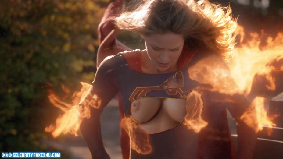 Melissa Benoist Fake, Nip Slip, Supergirl, Very Nice Tits, Porn