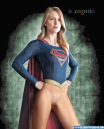 Melissa Benoist No Panties Supergirl Tv Series Porn 001