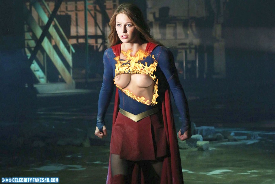 Melissa Benoist Fake, Nude, Supergirl, Tits, Porn