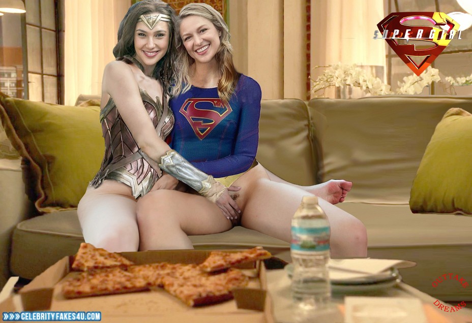 Melissa Benoist Fake, Lesbian, Masturbating, Supergirl, Wonder Woman, Porn