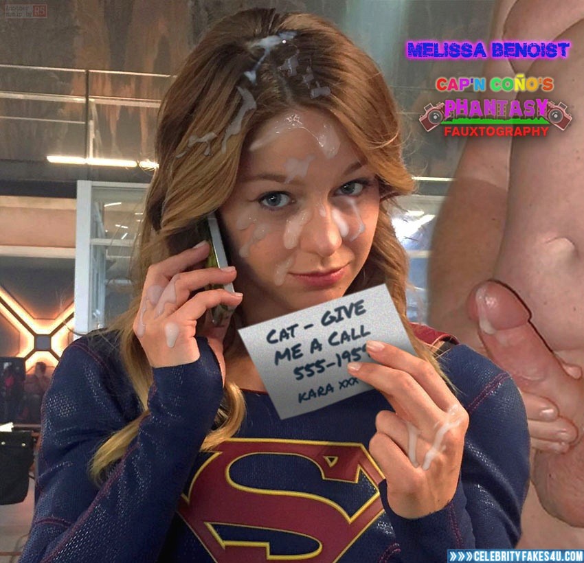 Melissa Benoist Fake, Cum Facial, Sex, Supergirl, Porn