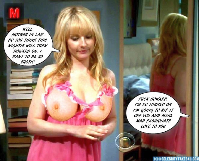 Melissa Rauch Lingerie Caption Porn Fake 001 Â« Celebrity Fakes 4U