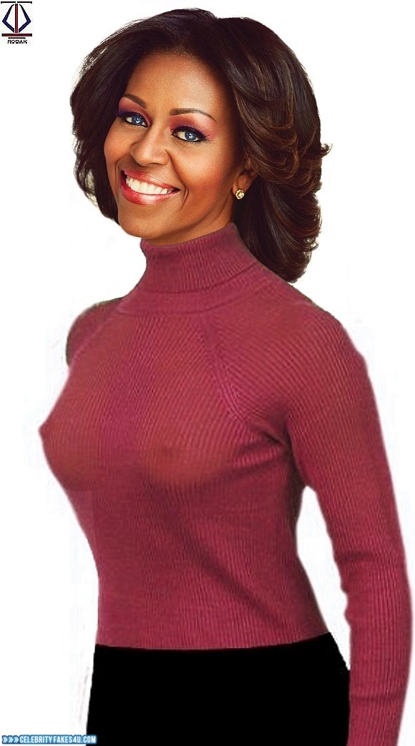 Michelle Obama Fake, Nude, See-Thru, Porn