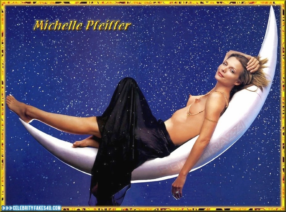 Michelle Pfeiffer Fake, Nipple Pokies, Topless, Porn