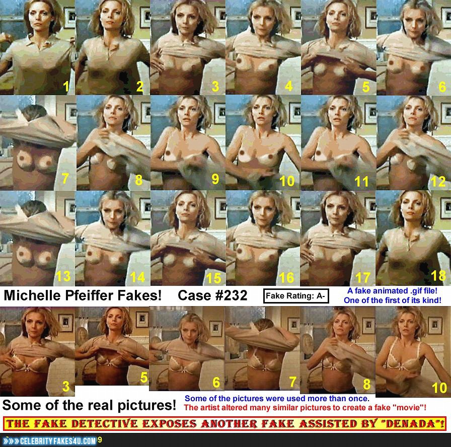 Michelle Pfeiffer Fake, Tan Lines, Tits, Undressing, Porn