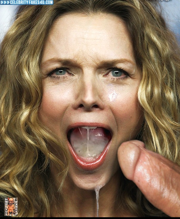 Michelle Pfeiffer Fake, Blowjob, Swallowing Cum, Porn