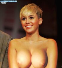 Miley Cyrus Nude Breasts 002