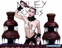 Miley Cyrus Small Tits Bondage Naked Fake 001