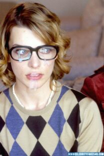 Milla Jovovich Glasses Facial 001