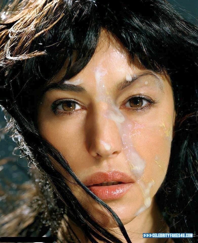 Monica Bellucci Fake, Cum Facial, Porn