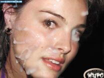 Natalie Portman Big Facial Cumshot 001