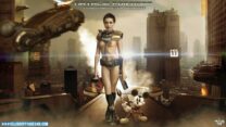 Natalie Portman Costume Knee High Boots Fake 001