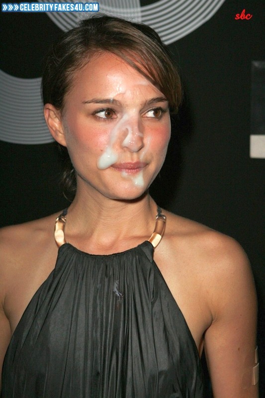 Natalie Portman Fake, Cum Facial, Cumshot, Porn