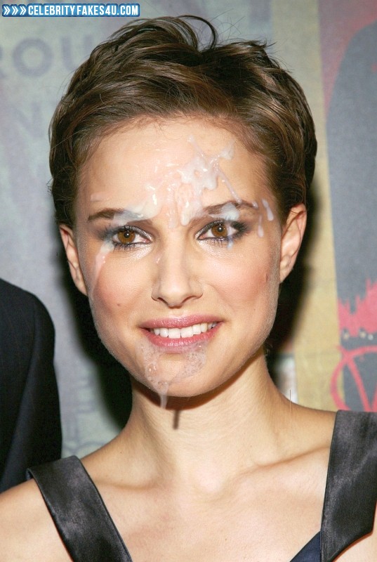 Natalie Portman Fake, Cum Facial, Cumshot, Porn