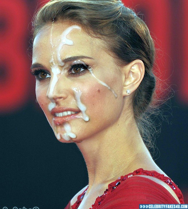 Natalie Portman Fake, Cum Facial, Cumshot, Porn