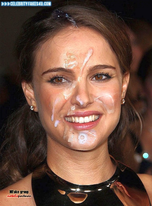 Natalie Portman Fake, Cum Facial, Cumshot, Porn