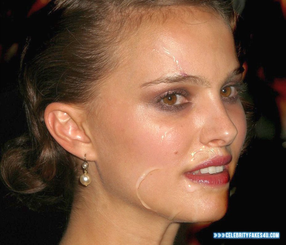 Natalie Portman Fake, Cum Facial, Cumshot, Porn