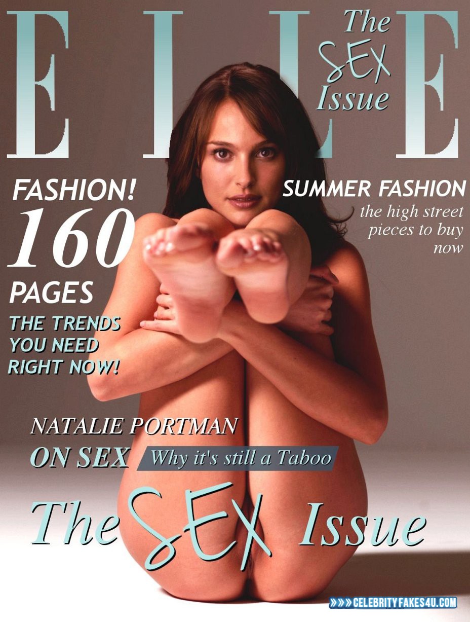 Natalie Portman Fake, Magazine Cover, Nude, Porn