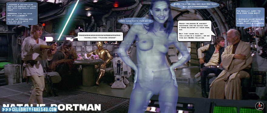 Natalie Portman Fake, Captioned, Naked Body / Fully Nude, Nude, Series, Star Wars, Tits, Porn