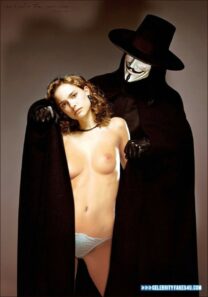 Natalie Portman V For Vendetta Panties Naked Fake 001