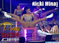 Nicki Minaj Public Stockings Fake 001