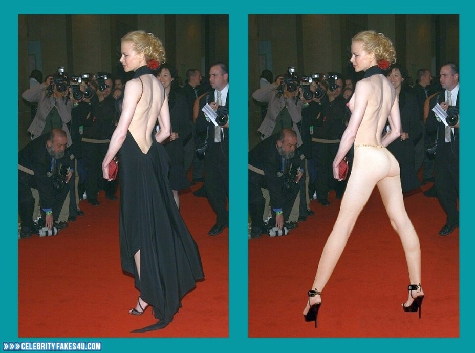 Nicole Kidman Fake, Ass, Red Carpet Event, Sexy Legs, Porn