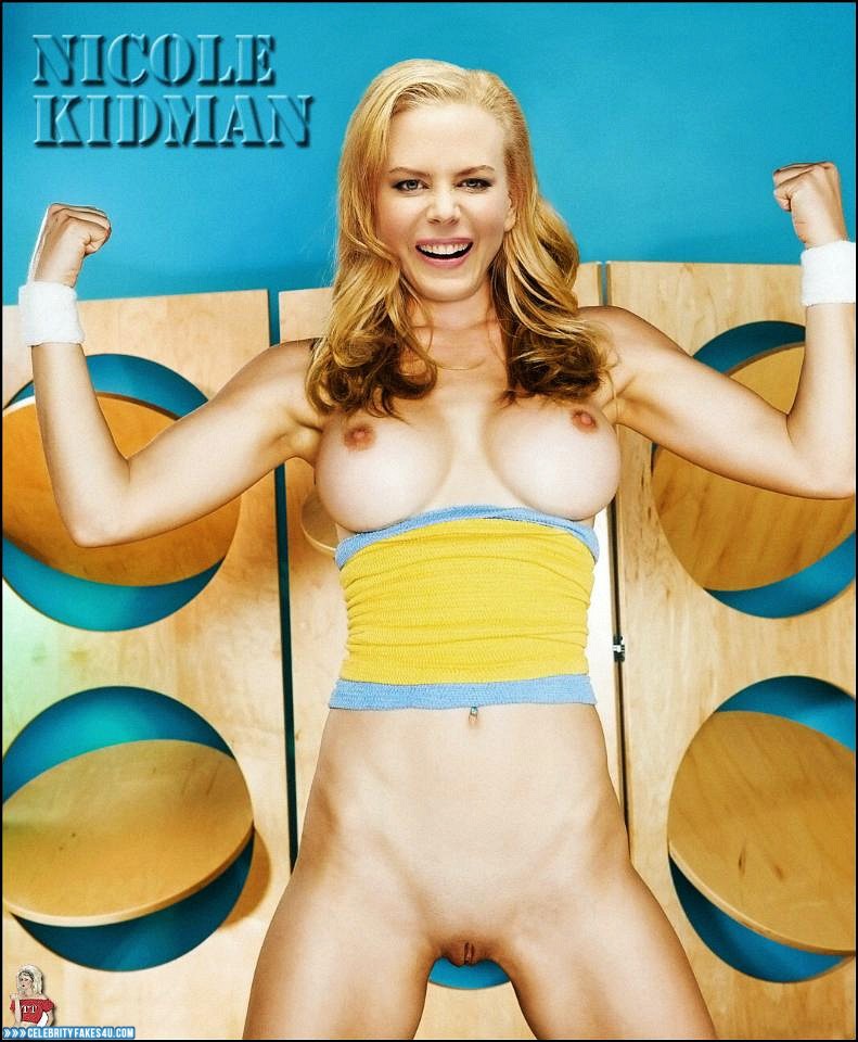 Nicole Kidman Fake, Pantiless, Tits, Porn