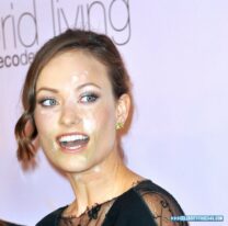 Olivia Wilde Cumshot Facial Nsfw Fake 001