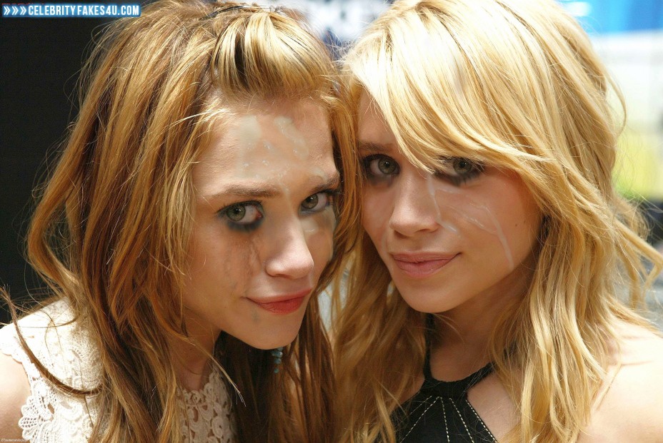 Olsen Twins Fake, Cum Facial, Porn