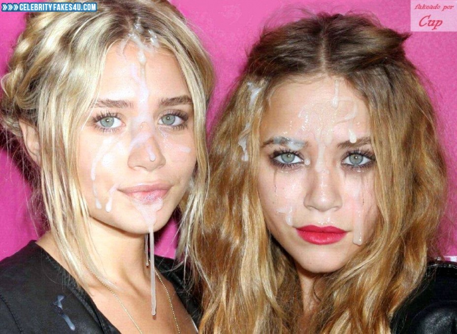 Olsen Twins Fake, Body Cumshot, Cum Facial, Porn