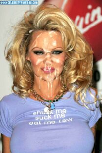 Pamela Anderson Cumshot Facial Public Nsfw 001