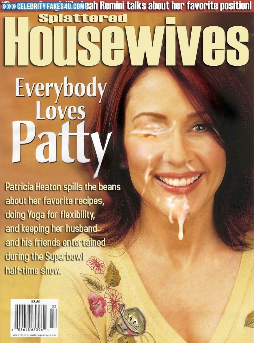 Patricia Heaton Fake, Cum Facial, Cumshot, Magazine Cover, Porn