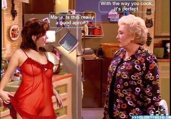 Patricia Heaton Fake, Captioned, Everybody Loves Raymond, Lingerie, Nude, See-Thru, Series, Tits, Porn