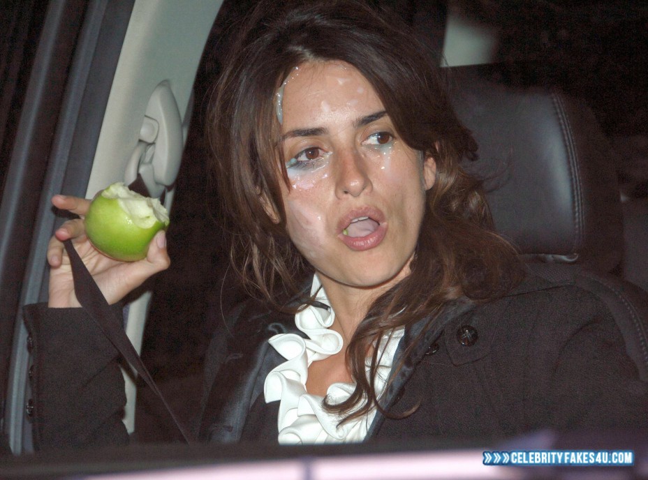 Penelope Cruz Fake, Cum Facial, Porn