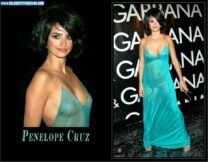 Penelope Cruz See Thru Red Carpet 001