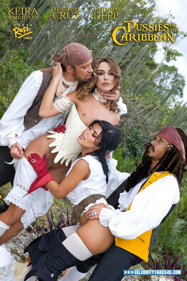 Penelope Cruz Group Pirates Of The Caribbean Sex Celebrity Fakes U