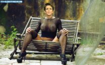 Rachel Maddow See Thru Lingerie Nude 001