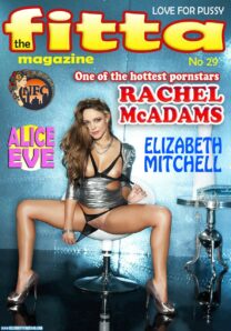 Rachel Mcadams Magazine Cover Panties Aside Exposing Pussy Porn 001