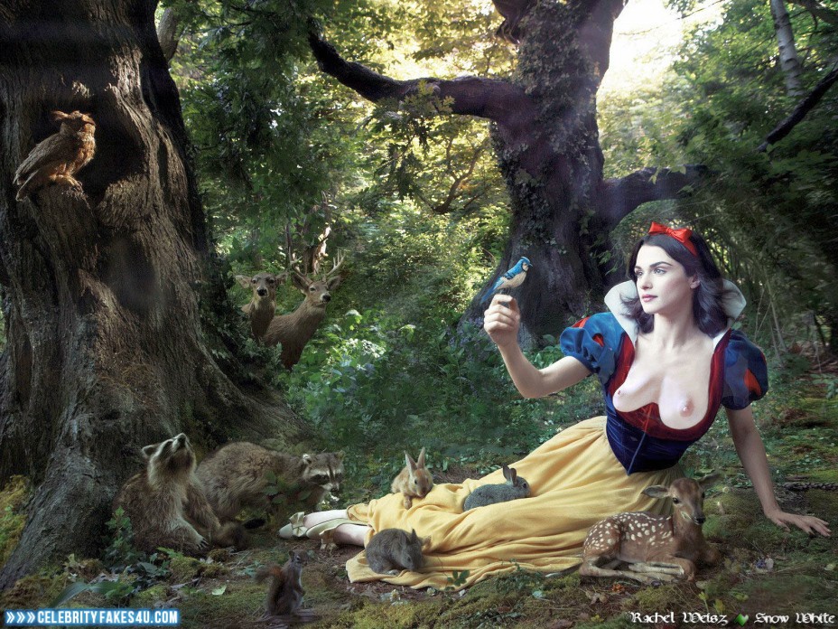 Rachel Weisz Fake, Nude, Outdoor, Snow White and the Huntsman, Tits, Porn