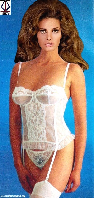 Raquel Welch Fake, Lingerie, Thong, Porn